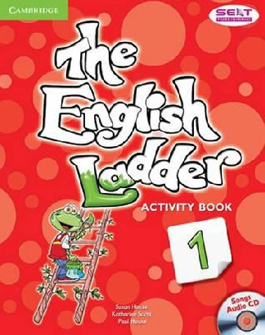 The English Ladder Level 1 Activity Book with Songs Audio CD - House Susan