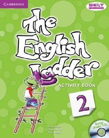 The English Ladder Level 2 Activity Book with Songs Audio CD - House Susan