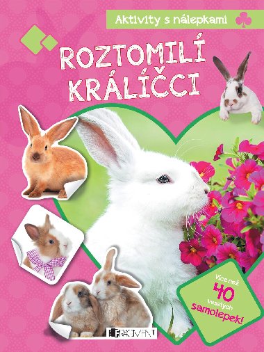Aktivity s nlepkami - Roztomil krlci - Fragment