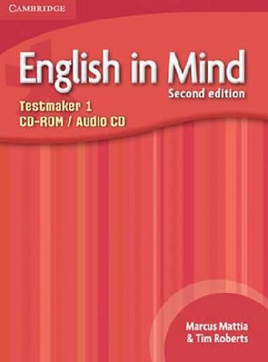 English in Mind Level 1 Testmaker CD-ROM and Audio CD - Greenwood Alison