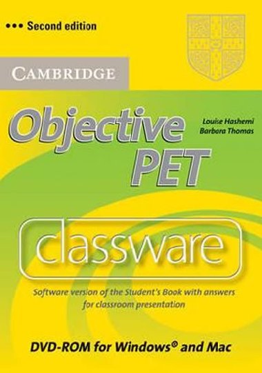Objective PET Classware DVD-ROM with answers - Hashemi Louise