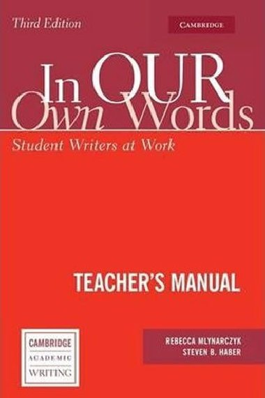 In our own Words Teacher´s Manual - Mlynarczyk Rebecca