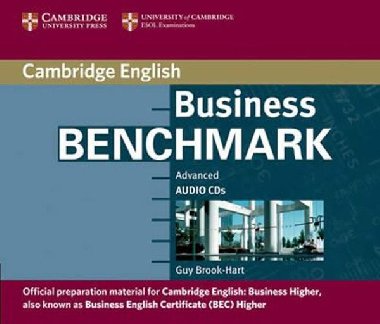 Business Benchmark Advanced Audio CD BEC Higher - Brook-Hart Guy