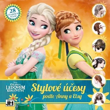 Stylové účesy podle Anny a Elsy - Ledové království - Walt Disney