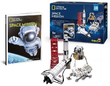 Puzzle 3D Vesmrn mise NG- 80 dlk - neuveden