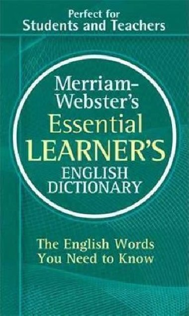 Essential LEARNERS English Dictionary - Websters Merriam