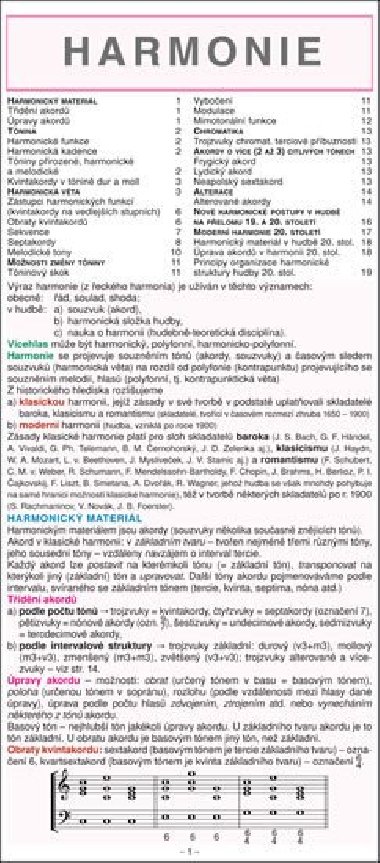 HARMONIE v hudb - Tich Vladimr