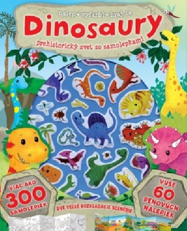 Dinosaury Prehistorick svet so samolepkami - 
