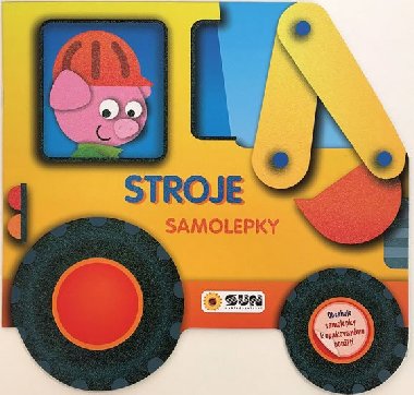 Stroje - samolepky - Nakladatelstv SUN