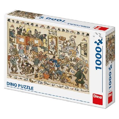 Josef Lada - Hospodsk rvaka - puzzle 1000 - neuveden