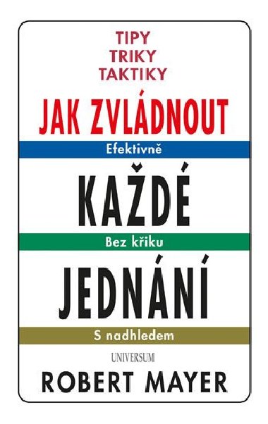 Jak zvldnout kad jednn - Tipy, triky, taktiky - Mayer Robert
