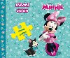 Minnie Mdn salon - Kniha puzzle - 