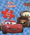 Auta - Auta a agenti - Kniha puzzle - 