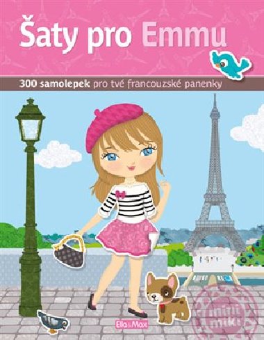 Šaty pro Emmu - kniha samolepek - Presco