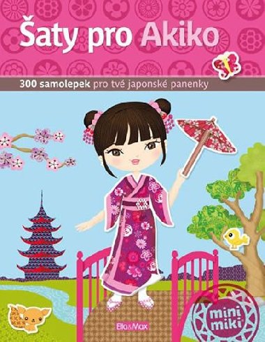 aty pro Akiko - kniha samolepek - Presco