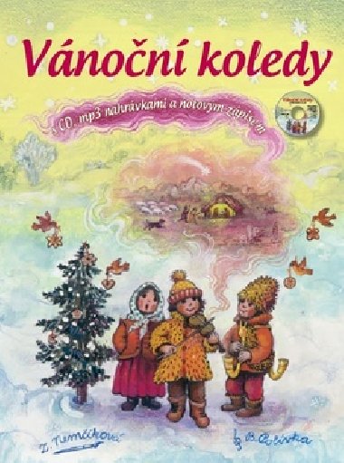 Vnon koledy s CD, mp3 nahrvkami a notovm zpisem - Bolek Polvka; Zuzana Nemkov