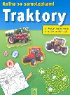Traktory kniha so samolepkami - 