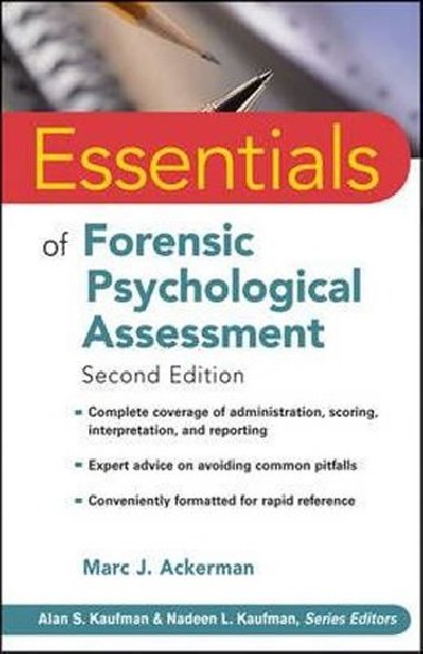 Essentials of Forensic Psychological Assessment, Second Edition - Ackerman Marc J.