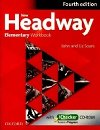 New Headway Fourth Edition Elementary Workbook Without Key with iChecker CD-ROM - Soars John and Liz