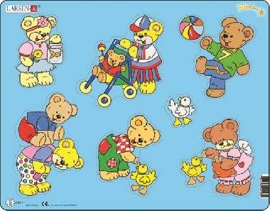 Puzzle MAXI - Medvdek Teddy/10 dlk - neuveden