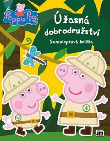Peppa - ھasn dobrodrustv -  Samolepkov knka - Jiri Models