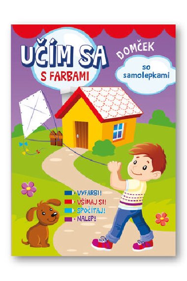 Domek so samolepkami - 