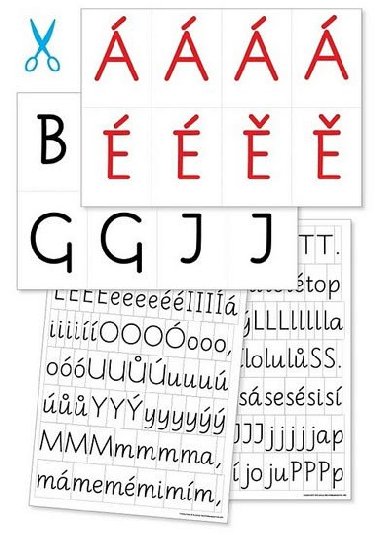 Comenia Script: Psmena k vystihovn - Radana Lencov