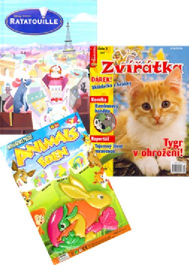 Balek 2ks ratatouille hc 64 + asopis zvtka - Disney