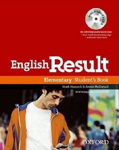 English Result Elementary: Student´s Book with DVD Pack - Hancock Mark, McDonald Annie