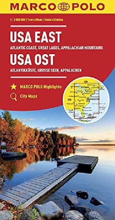 USA vchod/mapa 1:2M MD - neuveden