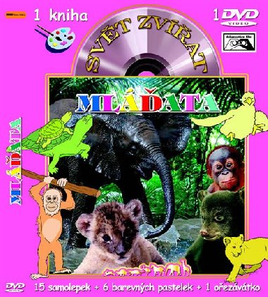Svt zvat mlata (kniha omalovnek s dvd) - 