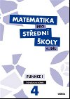 Matematika pro stedn koly 4.dl prvodce pro uitele - Michaela Cizlerov; M. Zahradnek; A. Zahradnkov