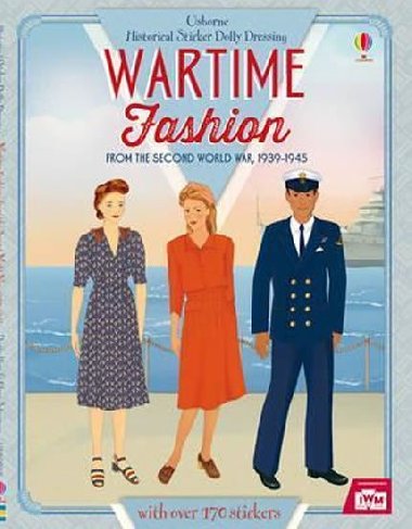 Historical Sticker Dolly Dressing Wartime Fashion (1939-1945) - Hore Rosie