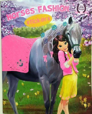 Horses Passion 4 - Milujeme konky - Omalovnky a samolepky - neuveden