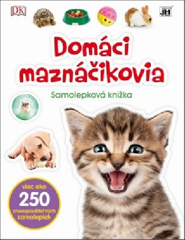 Domci maznikovia Samolepkov knika - 
