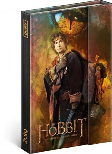 Di 2019 - Hobbit - tdenn magnetick, 10,5 x 15,8 cm - Presco