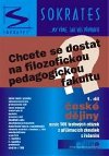 Chcete se dostat na filozofickou (pedagogickou) fakultu? - 1.dl - esk djiny - 
