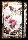 Zpisnk s gumikou 95x140 mm motli - Eden