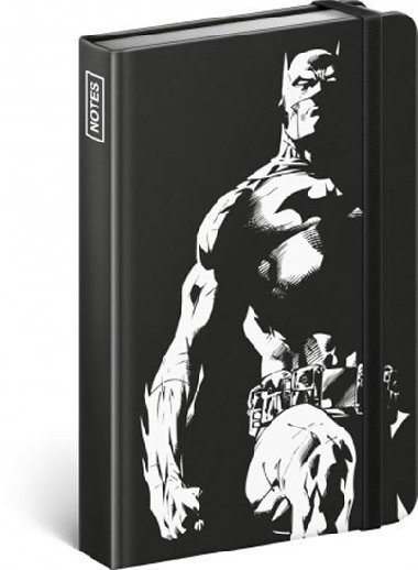 Notes - Batman - Dark Knight, linkovan, 10,5 x 15,8 cm - neuveden