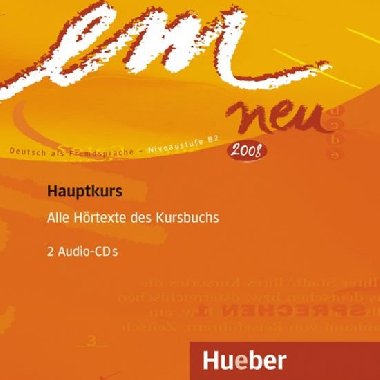 em neu Hauptkurs 2008: 2 CDs, Hrtexte und Aussprachetraining - Perlmann-Balme Michaela