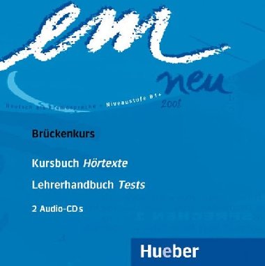 em neu 2008 Brückenkurs: 2 Audio-CDs zu Kurs- und Arbeitsbuch - Perlmann-Balme Michaela