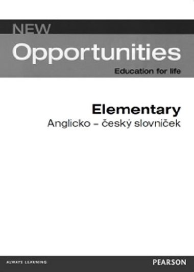 New Opportunities ELE slovnek CZ - neuveden