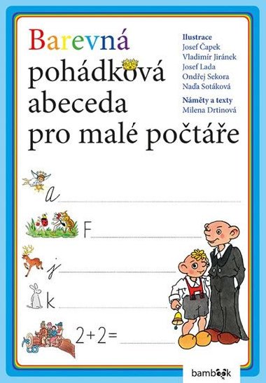 Barevn pohdkov abeceda pro mal pote - Milena Drtinov