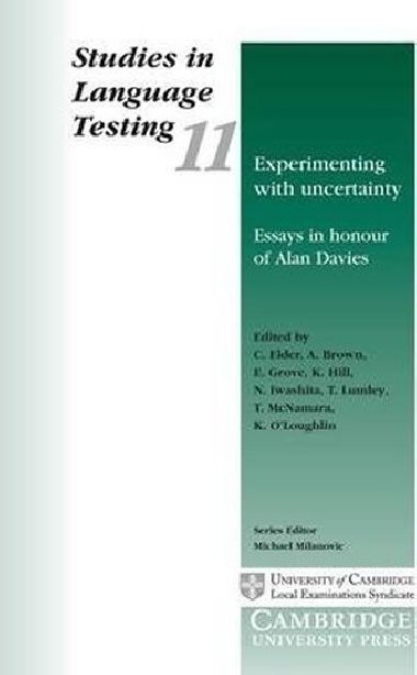Experimenting with Uncertainty - Elder C.
