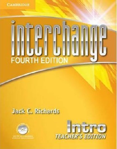 Interchange Fourth Edition Intro: Teachers Edition with Assessment Audio CD/CD-Rom - Richards Jack C.