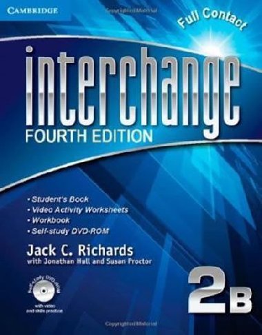 Interchange Fourth Edition 2: Full Contact B with Self-study DVD-ROM - Richards Jack C.