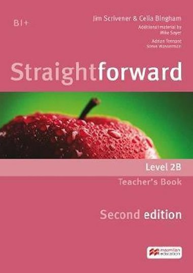 Straightforward Split Ed. 2B: Teachers Book Pack w. Audio CD - Scrivener Jim