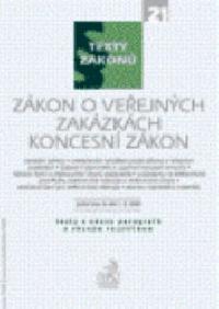 Tz009 - 21 - zkon o veejnch zakzkch, koncesn zkon - 