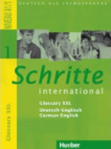 Schritte international 1: Glossary XXL Deutsch-Englisch German-English - kolektiv autor