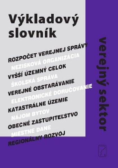 Vkladov slovnk Verejn sektor - 